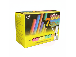 Giz de Lousa Colorido